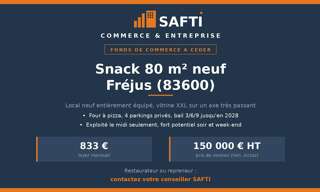 Commerce  80 m² à vendre à Fréjus (83600)