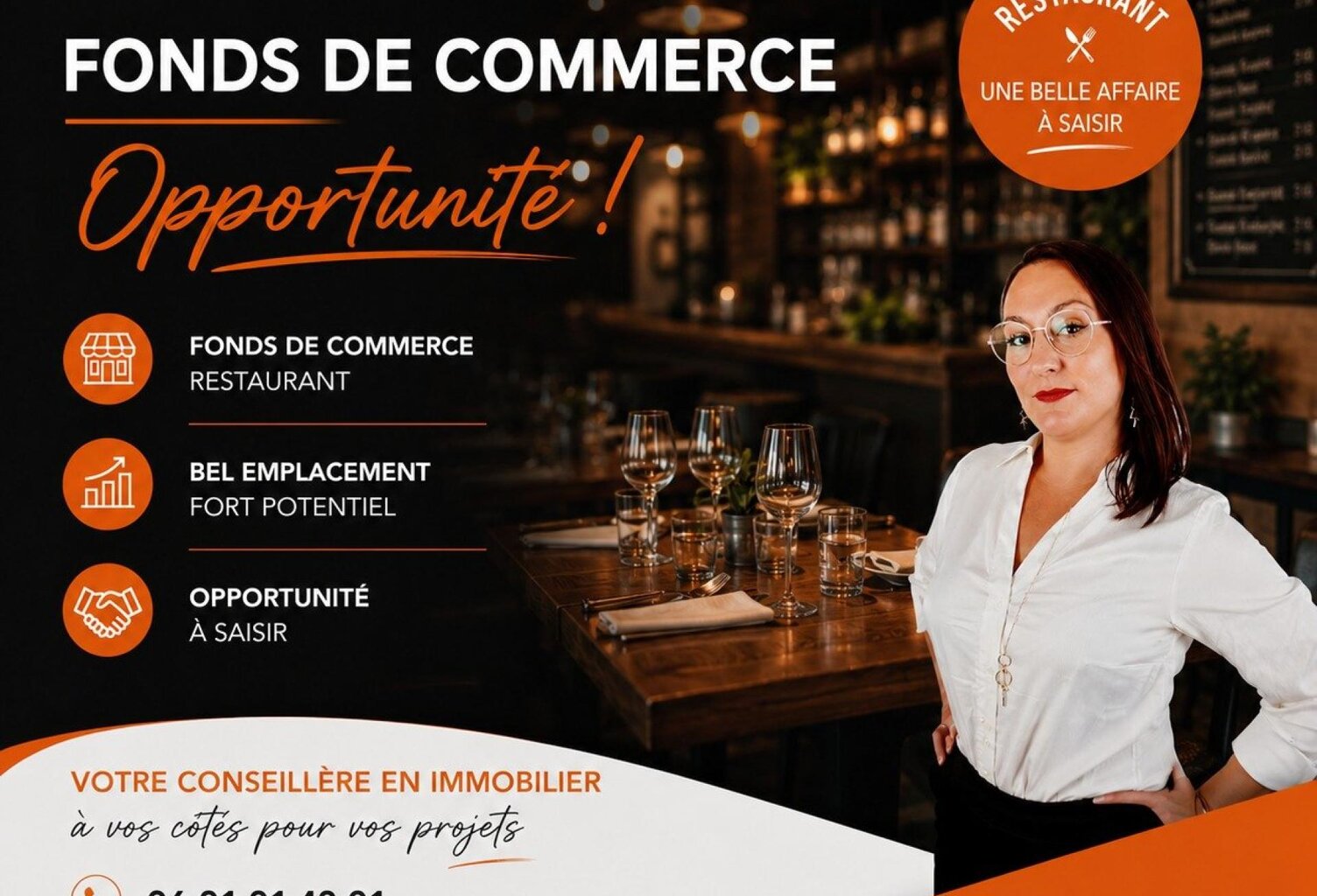 À CÉDER - Fonds de commerce de restauration - Secteur (63) — photo 1