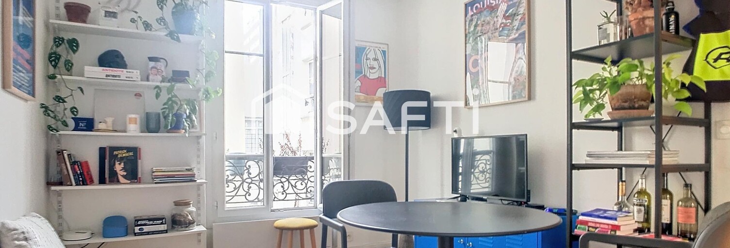 Appartement 2 Pièces 29 m² à vendre à Paris 19 (75019)