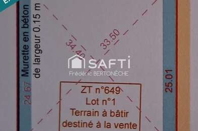 Terrain  55000 €