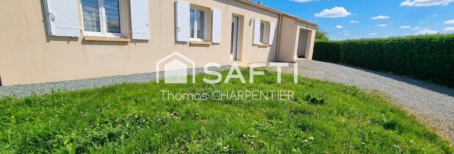 Maison 4 Pièces 84 m² à vendre à Nanteuil (79400)