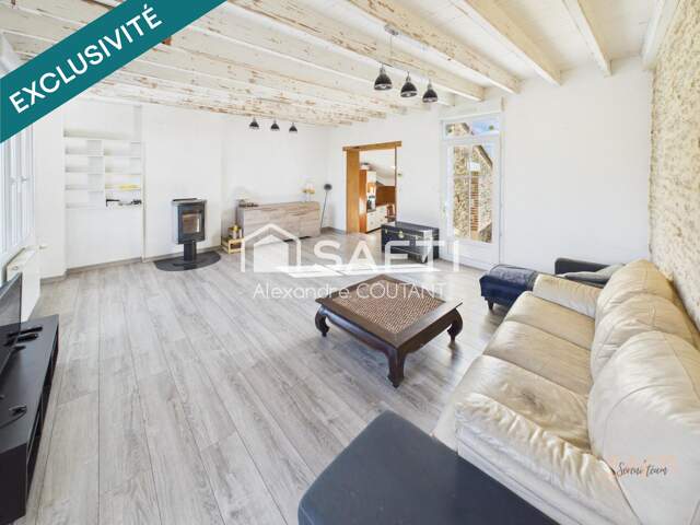 Maison familiale 3 chambres, grand terrain. — photo du bien