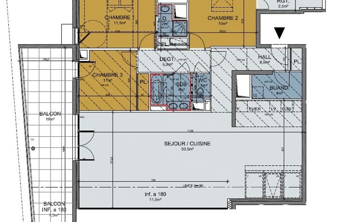 Vente Appartement 4 pièces — photo 3