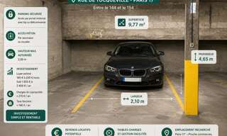 Garage  9 m² à vendre à Paris 17 (75017)
