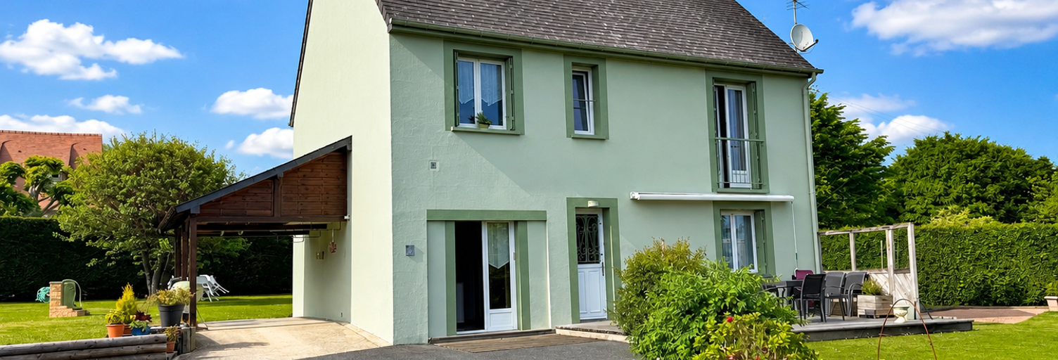 Maison 6 Pièces 105 m² à vendre à Saint-Martin-aux-Chartrains (14130)