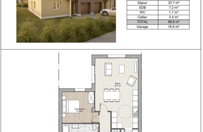 Vente Maison/villa 8 pièces — photo 2
