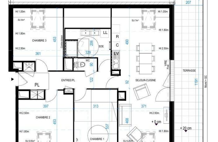 Vente Appartement 4 pièces — photo 3