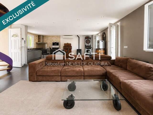 Maison 118 m², grand terrain et beaux volumes — photo du bien