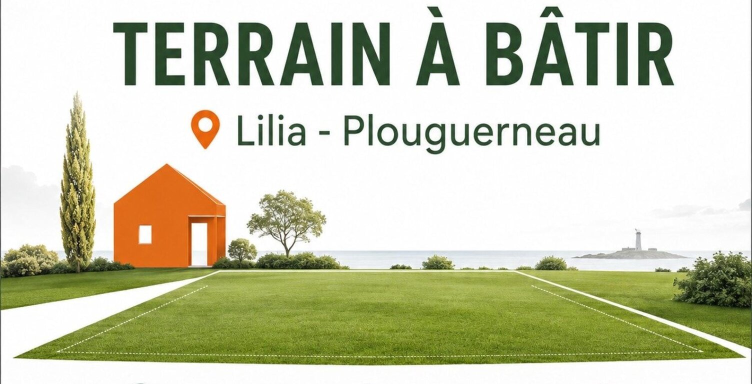 Lilia Plouguerneau, votre terrain à 2 pas de la mer, secteur Saint-Cava — photo 1