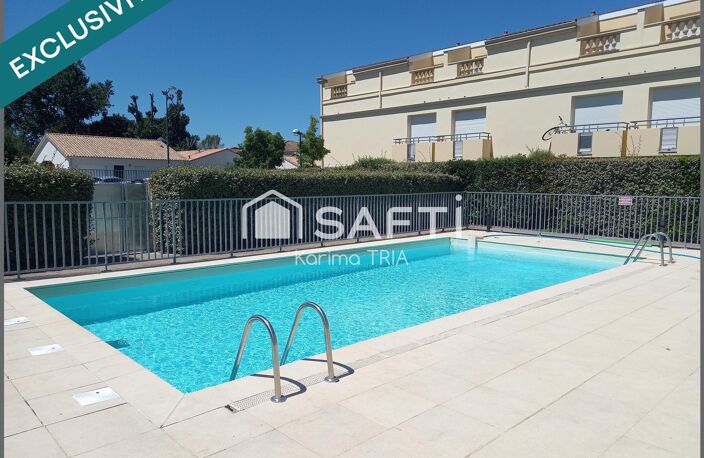 Appartement duplex 2 pièces avec terrasse, balcon, piscine et parking — photo 2