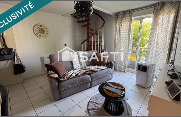 Appartement duplex 2 pièces avec terrasse, balcon, piscine et parking — photo 4