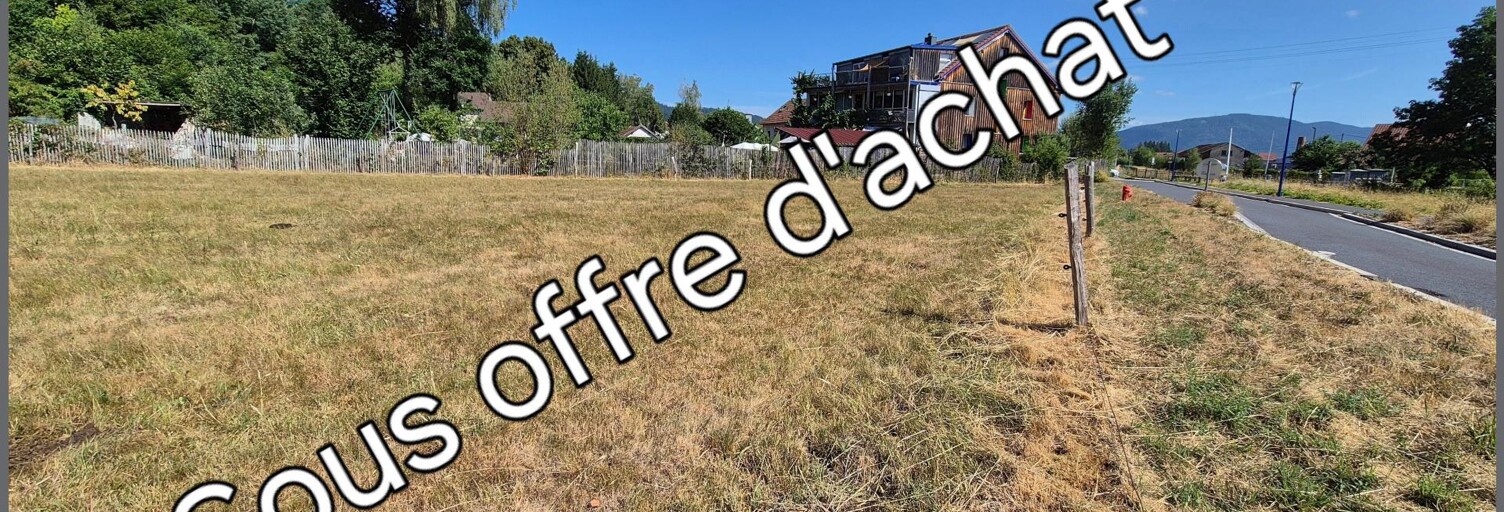 Terrain  838 m² à vendre à Saulcy-sur-Meurthe (88580)