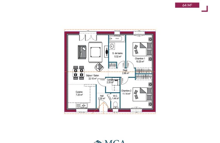 Maison à construire à Barraute-Camu (64390) — photo 4
