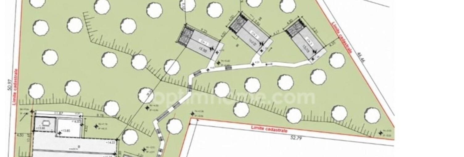 Terrain  3577 m² à vendre à Bourg-Saint-Andéol (07700)