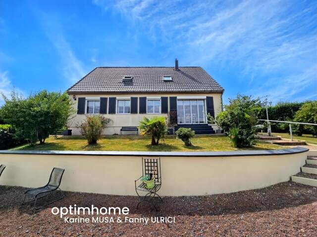 MONDREPUIS (02) - 🏡 Vente pavillon individuelle, semi-plain-pied avec 6 chambres 🛏️🛏️🛏️🛏️🛏️🛏️, sous-sol 🚗 et jardin de près de 10 ares ☘️ — photo du bien