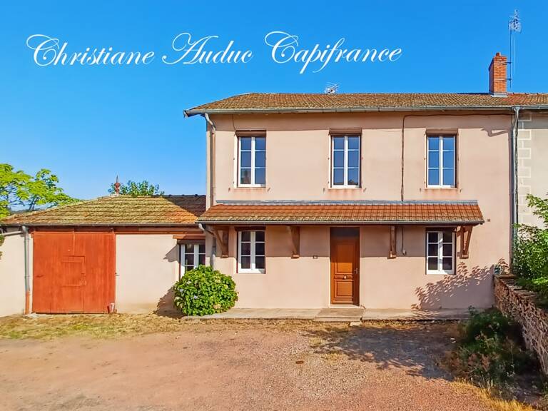 Dompierre-les-Ormes, maison de centre bourg de 122 m² avec 4 chambres, jardin, sur terrain de 500 m² — photo 1
