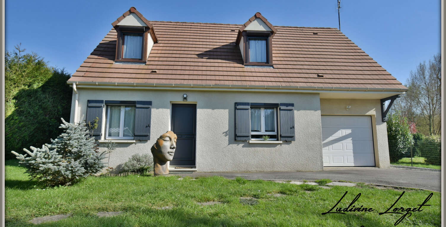 Maison traditionnelle de 2003 à vendre sans travaux à 5min de CHATEAU THIERRY (02) au pied de l’A4- 5 pièces-108 m²- vivable de plain-pied- 4 chambres (1 traversante)-Garage - Cabanon - Terrain 1213m2 — photo 1