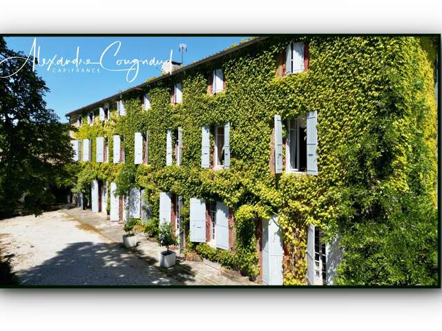 A vendre Roquecourbe (81) — Maison de maître XIXe, 500 m², 10 chambres, parc piscinable 2 271 m² — Aux portes du Sidobre — photo du bien