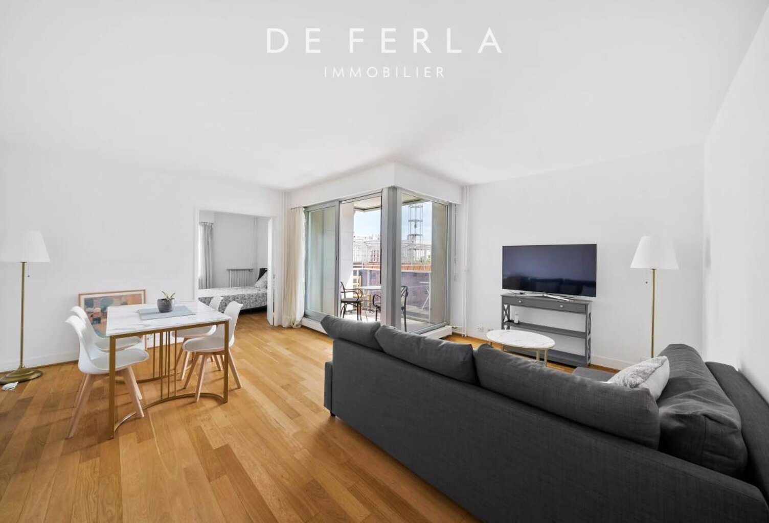 Appartement 3/4 pièces en excellent état avec balcon et vue dégagée - Paris XV — photo 1