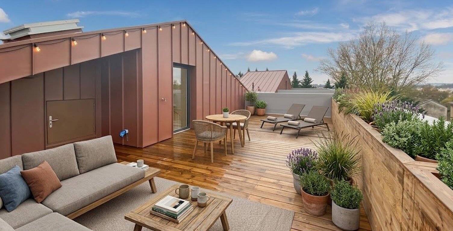 T4 DUPLX NEUF - DERNIER ETAGE - COEUR POUVOURVILLE - DOUBLE PARKINGS — photo 1