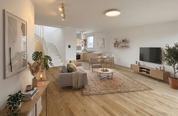 T4 DUPLX NEUF - DERNIER ETAGE - COEUR POUVOURVILLE - DOUBLE PARKINGS — photo 3