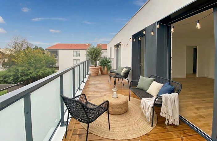 T4 DUPLX NEUF - DERNIER ETAGE - COEUR POUVOURVILLE - DOUBLE PARKINGS — photo 4