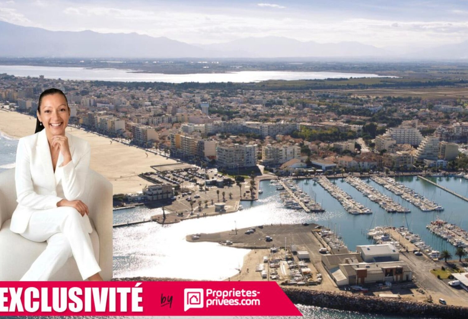 T2 meublé avec parking dans résidence sécurisée. terrasse vue piscine et canigou — photo 1