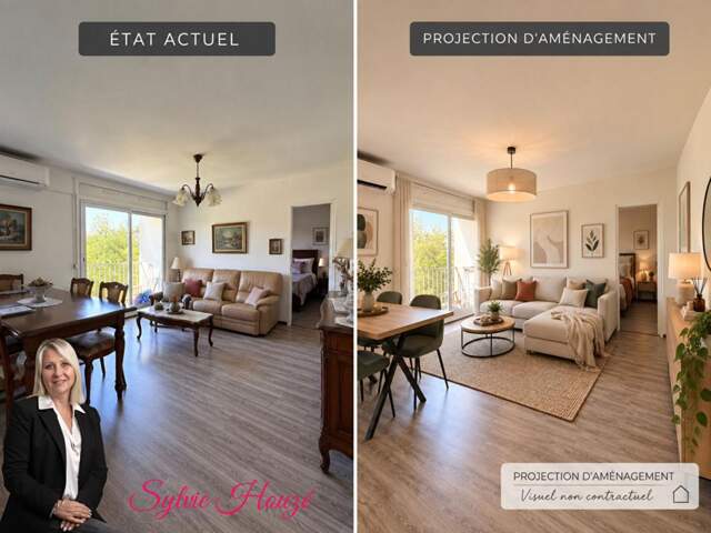 Très beau T2 avec ascenseur, balcon et vue sur le canal — photo du bien