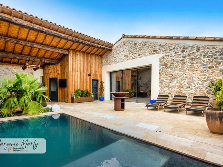 Loft  d'exception  - 8 pièce(s) - 188 m2 - 11200 PARAZA - 890 000  HAI — photo 1
