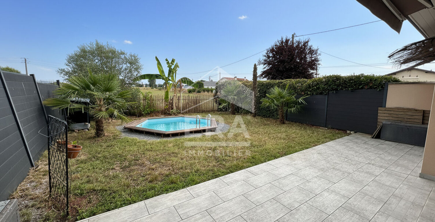 BORDES : Pavillon T5 de +100m2 avec garage, jardin, et piscine, proche TURBOMÉCA SAFRAN HELICOPTER ENGINES — photo 1