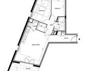 Vente Appartement 3 pièces — photo 2