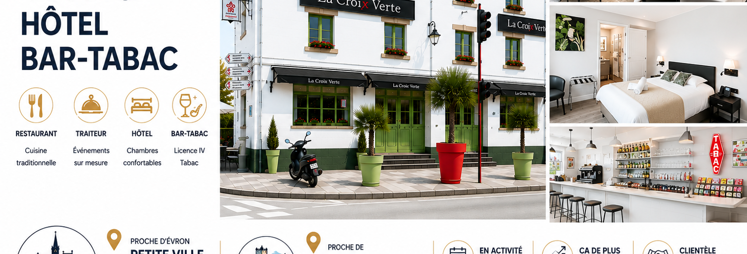 Commerce  420 m² à vendre à Neau (53150)