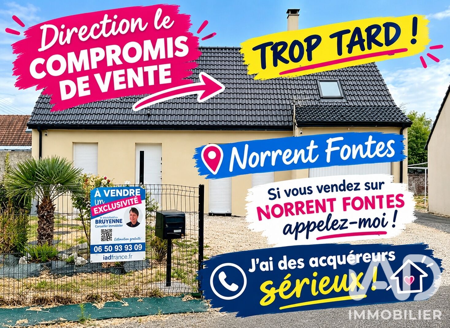 Agence immobilière de I@D FRANCE