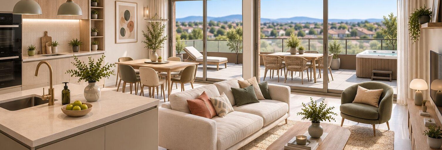Appartement 5 Pièces 107 m² à vendre à Douvaine (74140)