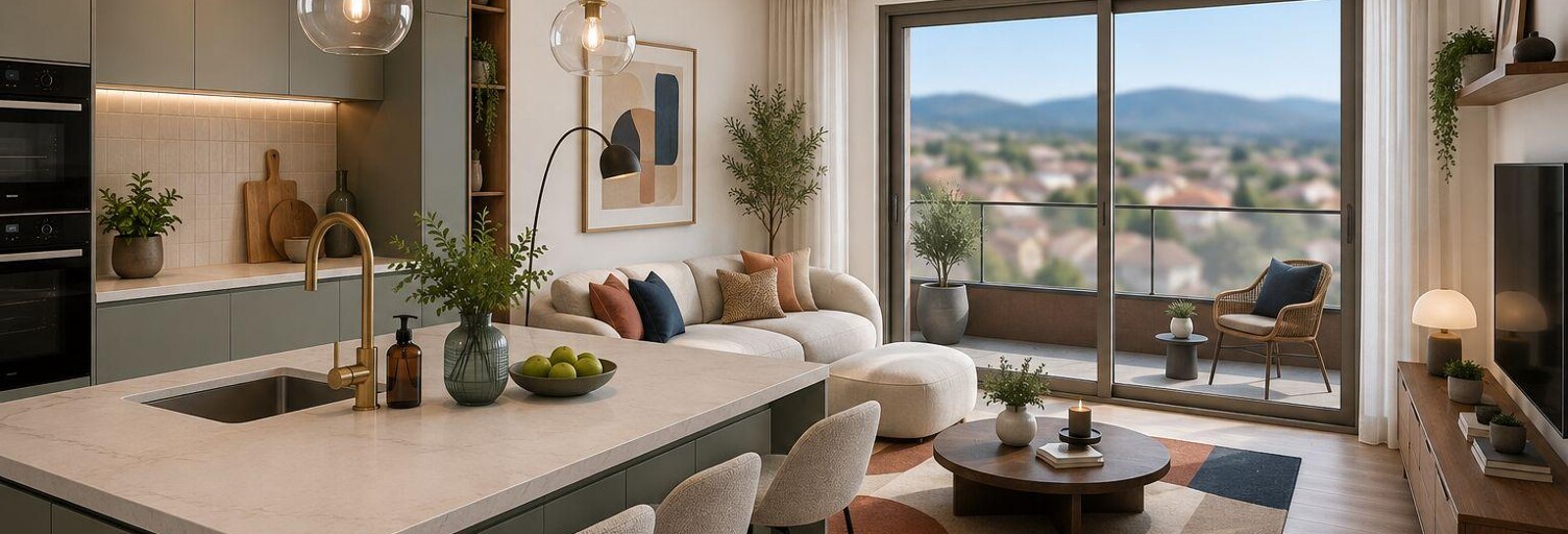 Appartement 3 Pièces 67 m² à vendre à Douvaine (74140)
