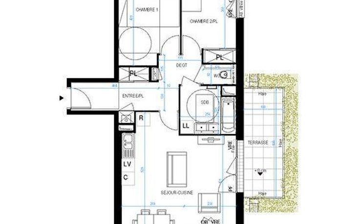 Vente Appartement 3 pièces — photo 2