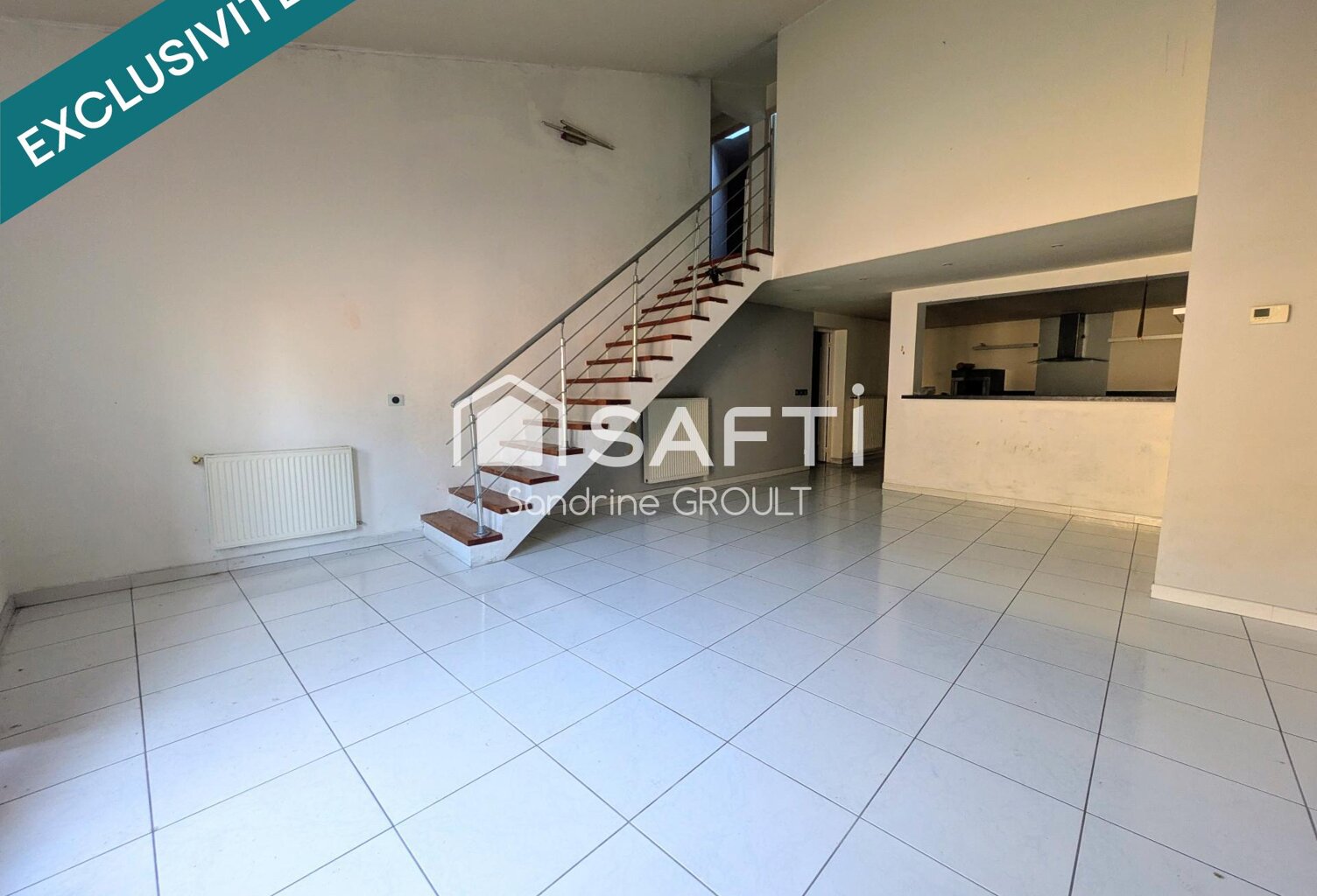 MAISON DE VILLE T4 110m² avec GRAND GARAGE — photo 1