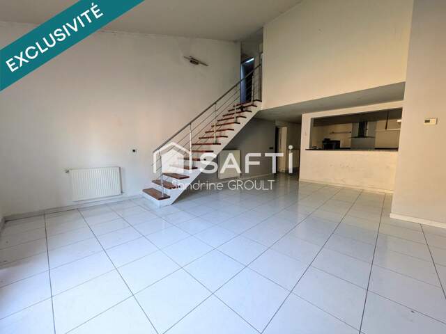 MAISON DE VILLE T4 110m² avec GRAND GARAGE — photo du bien