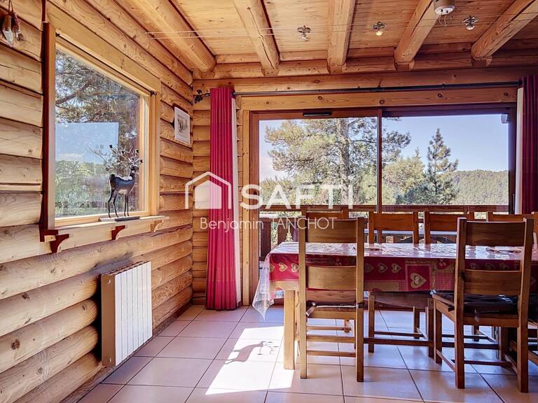 Authentique chalet en rondins, havre de paix, proche des pistes — photo 1