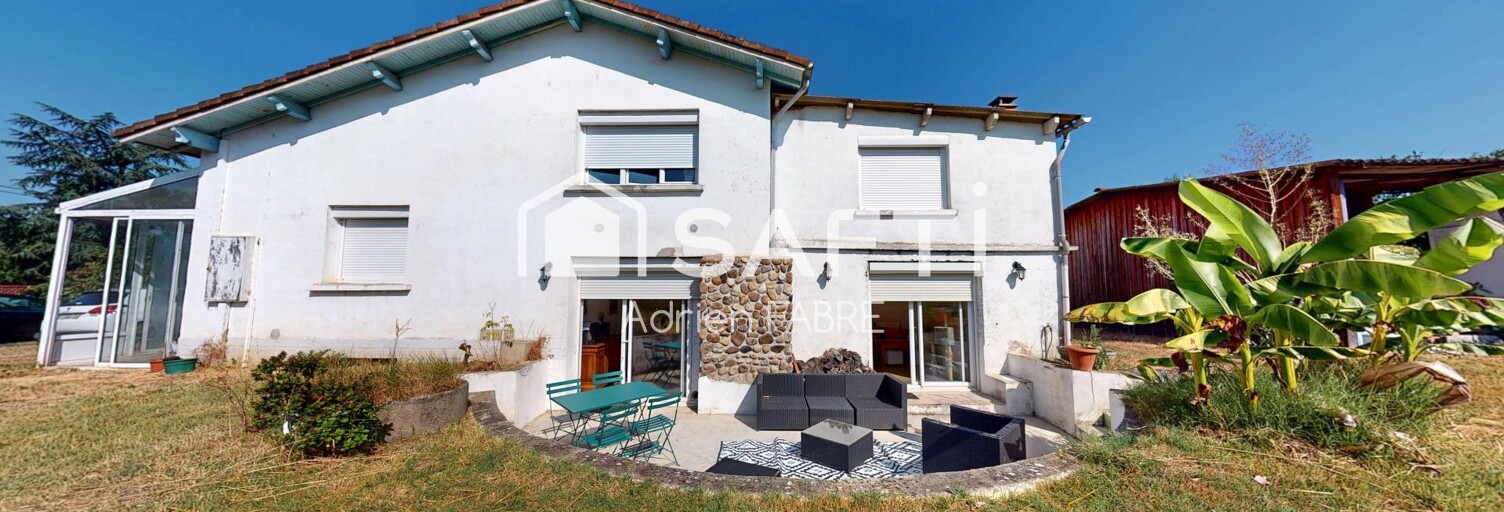 Maison 5 Pièces 121 m² à vendre à Mirepoix-sur-Tarn (31340)