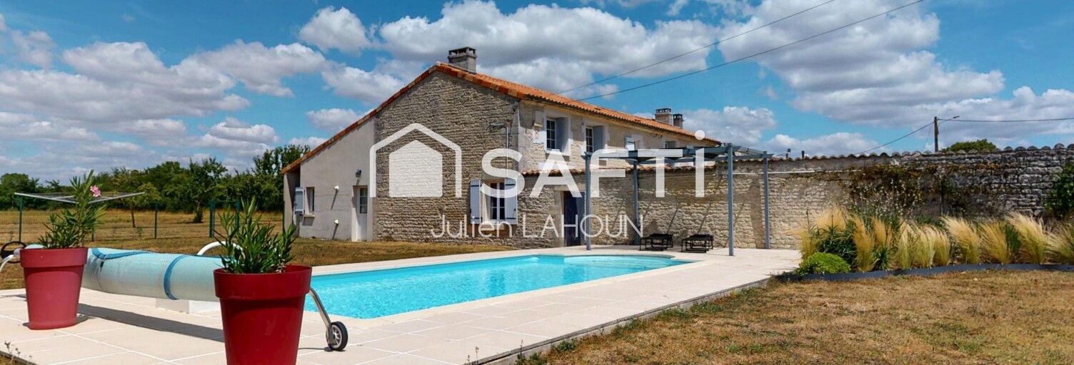 Maison 6 Pièces 187 m² à vendre à Sigogne (16200)