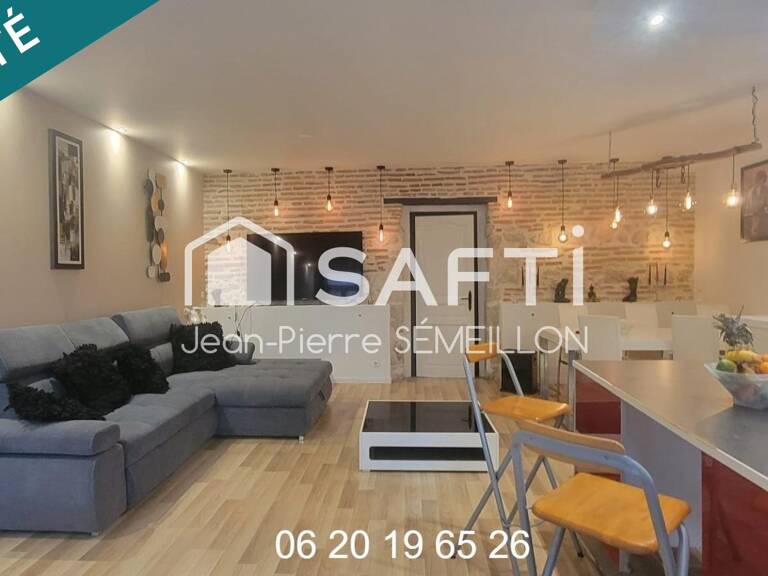T3 rénové avec cour et cave voutée — photo 1