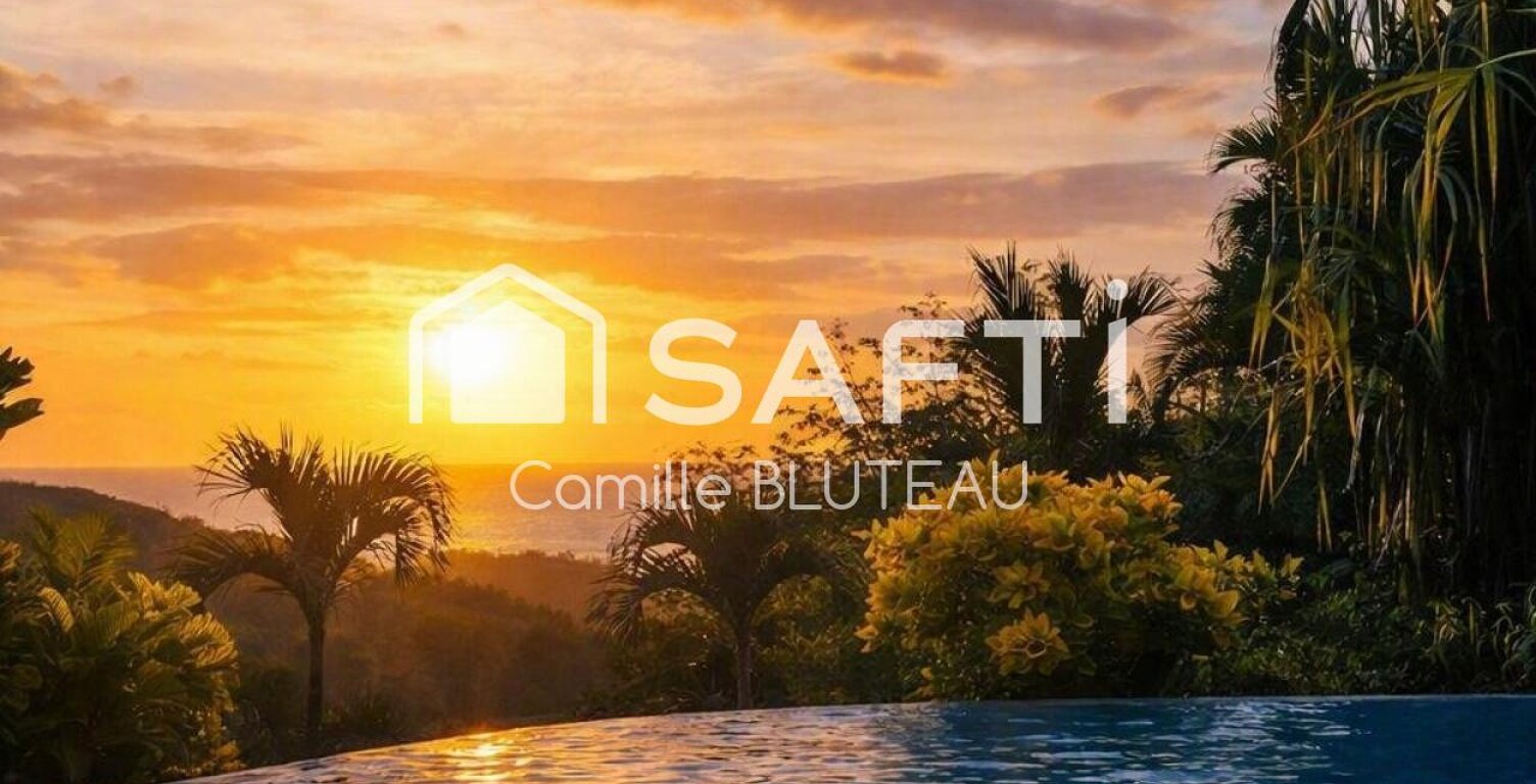 VILLA D'ARCHITECTE HAUT DE GAMME  5 CHAMBRES  PISCINE  LES TROIS-ÎLETS — photo 1
