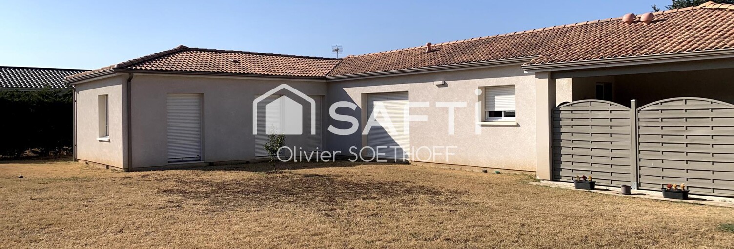 Maison 5 Pièces 120 m² à vendre à Fauguerolles (47400)