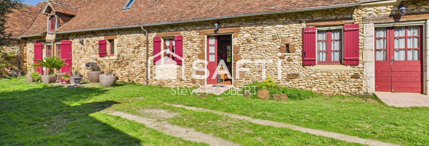 Maison 9 Pièces 240 m² à vendre à Rouffignac-Saint-Cernin-de-Reilhac (24580)