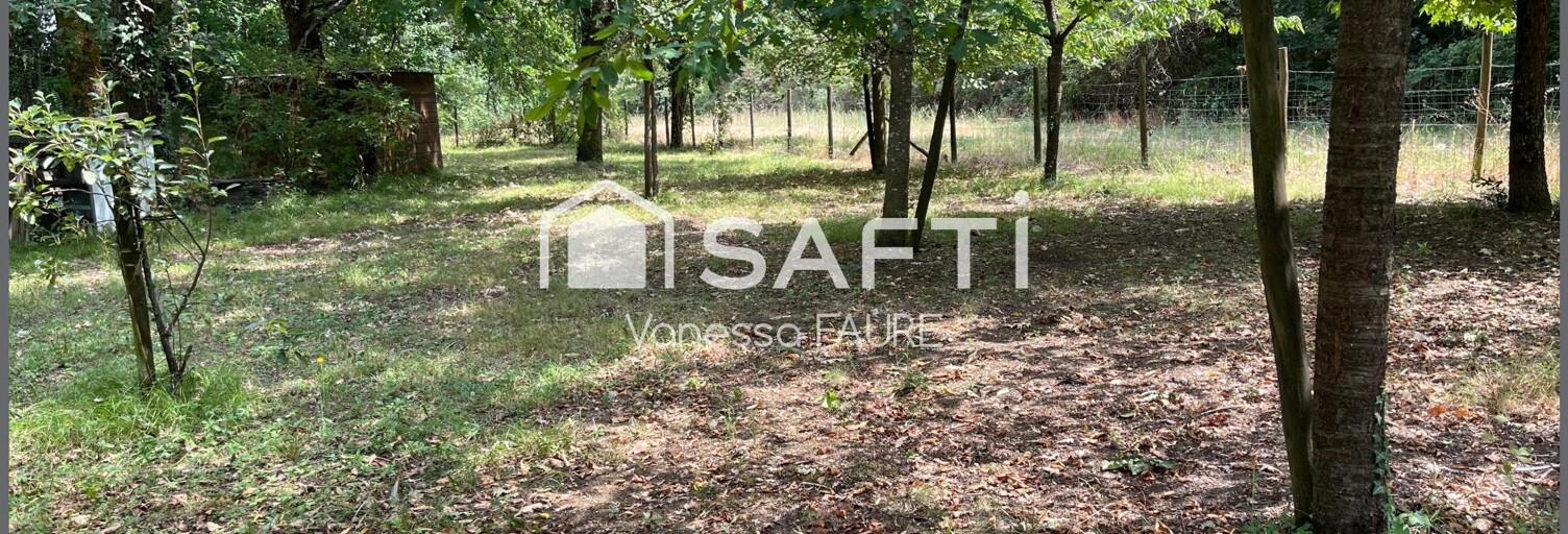 Terrain  1673 m² à vendre à Daignac (33420)