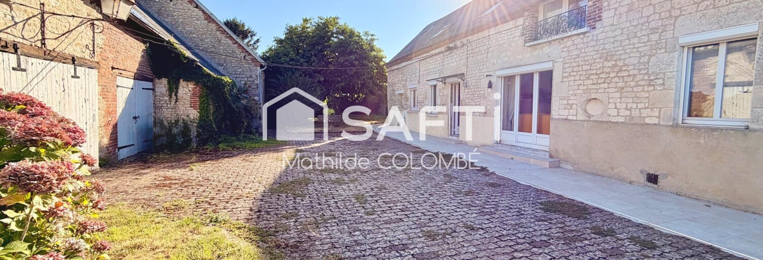 Maison 6 Pièces 130 m² à vendre à La Ville-aux-Bois-lès-Dizy (02340)