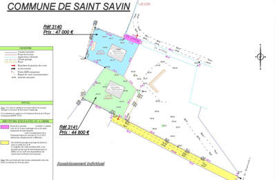 ST SAVIN TERRAIN CONSTRUCTIBLE 805 m2 — photo du bien