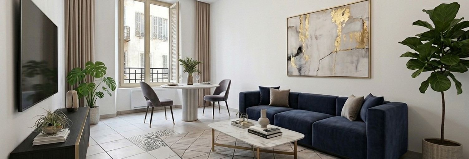 Appartement 3 Pièces 62 m² à vendre à Nice (06300)
