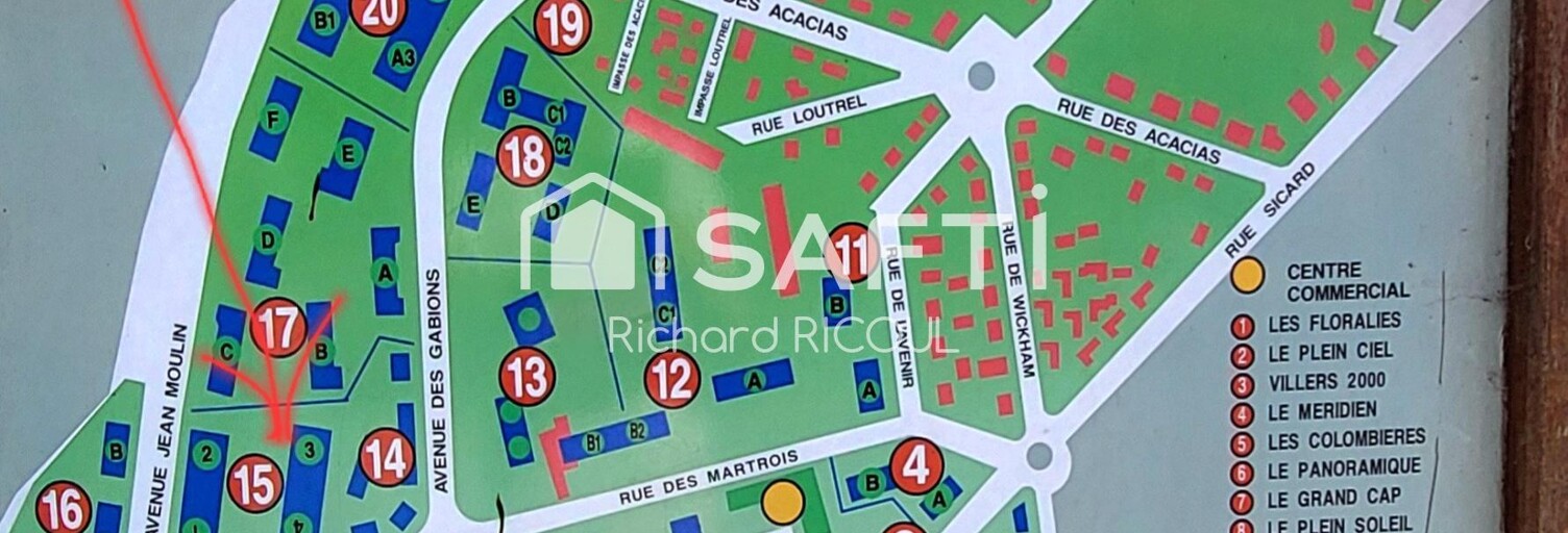 Appartement 2 Pièces 25 m² à vendre à Villers-sur-Mer (14640)